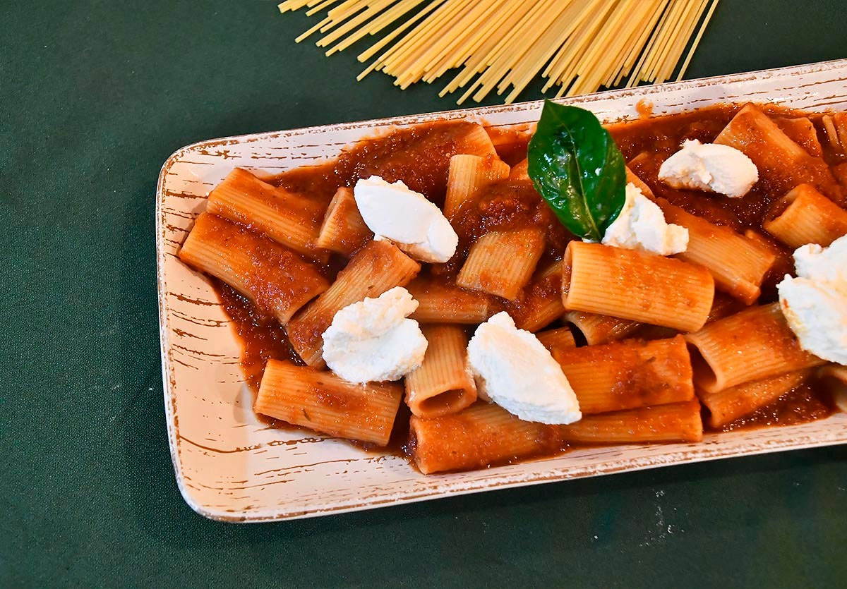 Rigatoni alla Ricotta Fresca
